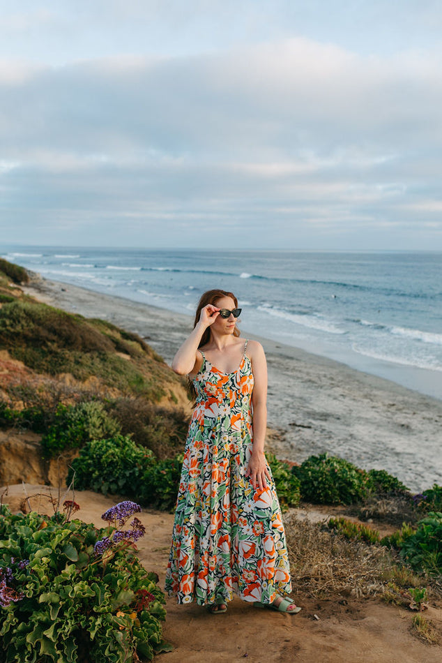 Coral Bloom Jumpsuit