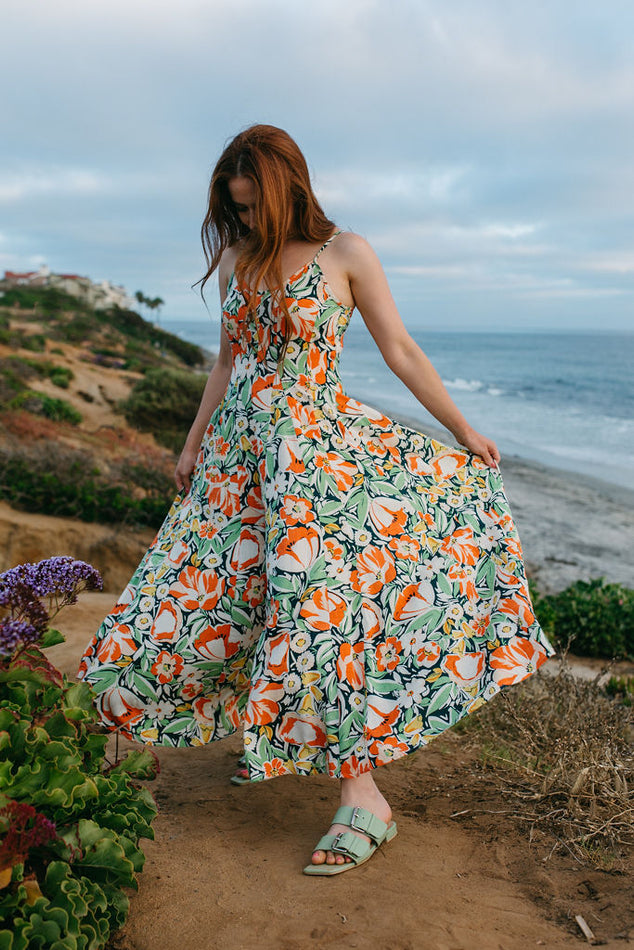 Coral Bloom Jumpsuit