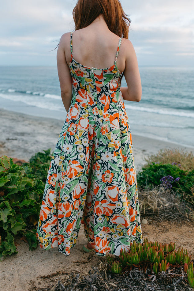 Coral Bloom Jumpsuit