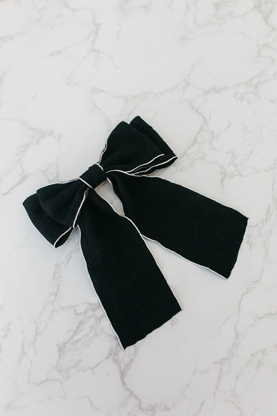 Kyra Bow Black