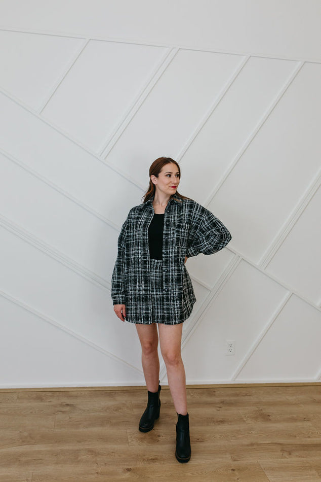 Jacque Plaid Jacket