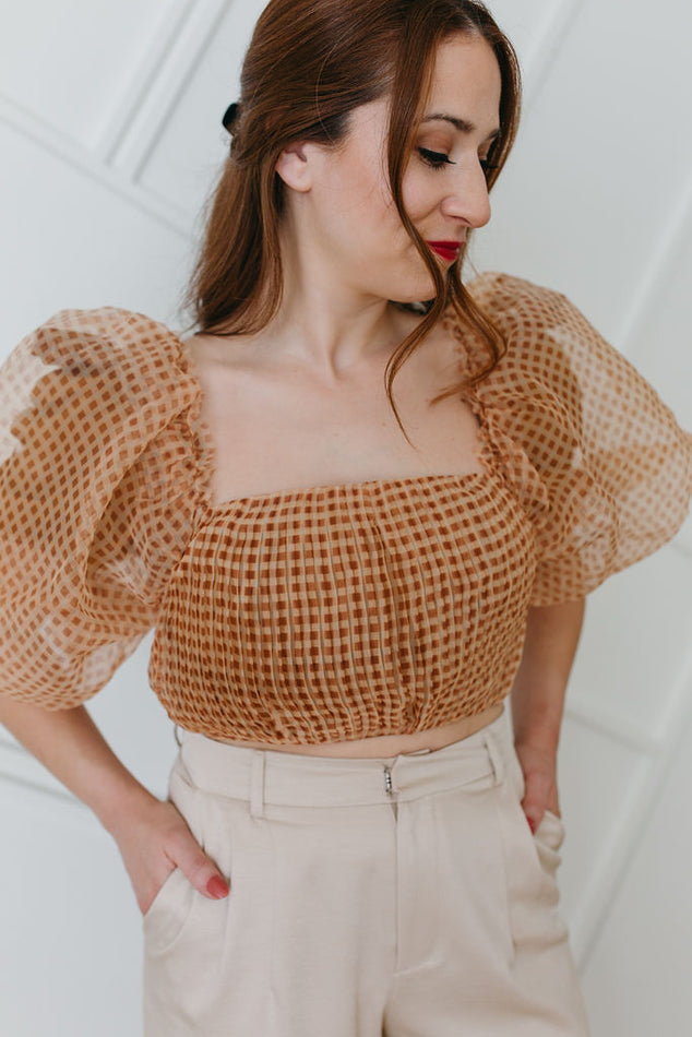 Alaia Pintuck Blouse