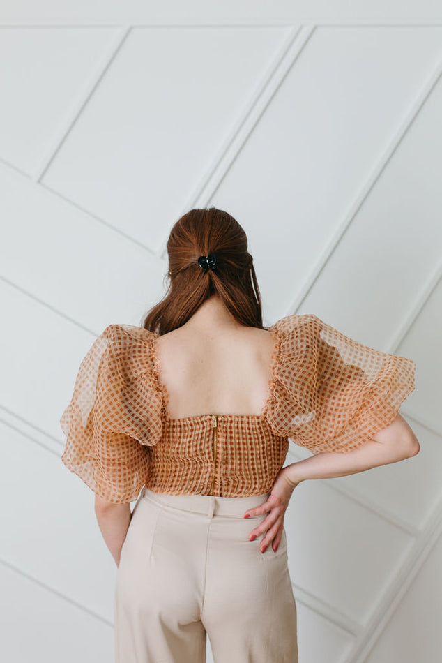 Alaia Pintuck Blouse