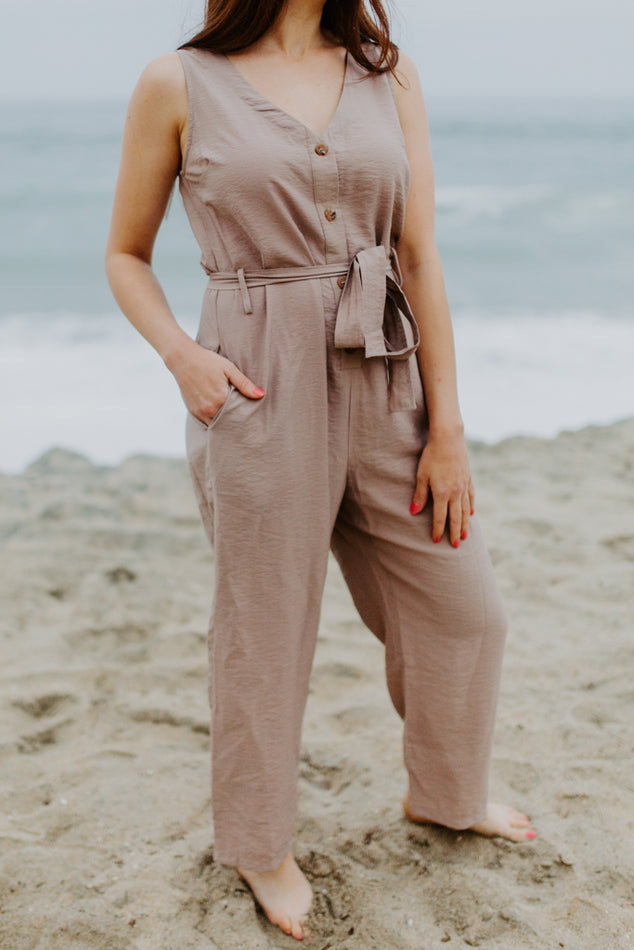 Lexie Jumpsuit Mauve