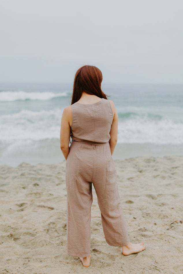 Lexie Jumpsuit Mauve