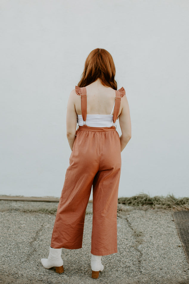 Rust Jumpsuit